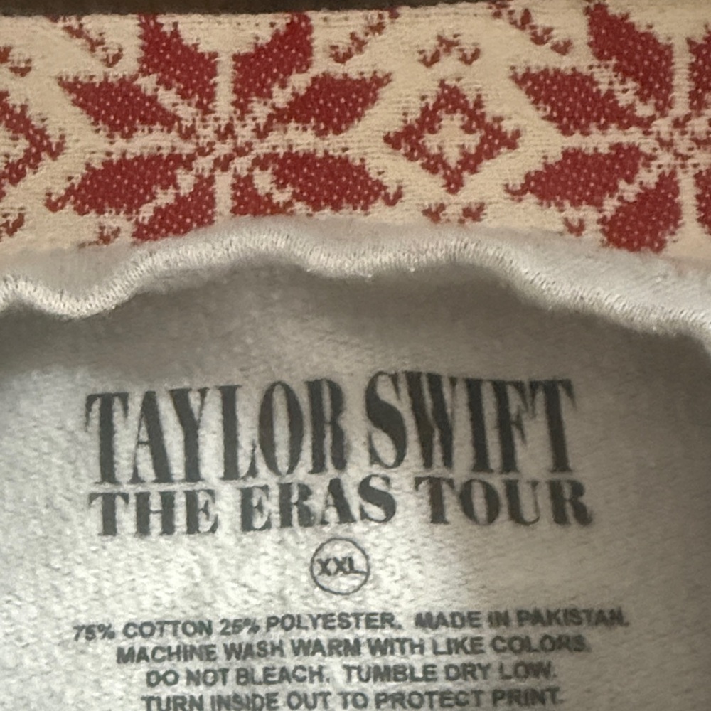 Taylor Swift Gray Graphic Crewneck Sweater - Picture 2 of 3